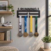 Medaillehouder hardlopen